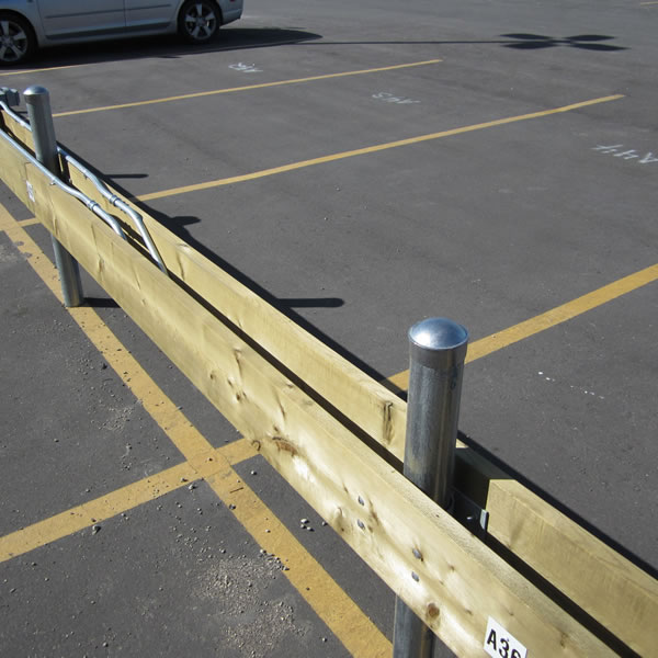 Parking Fence - Wood