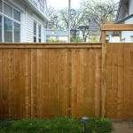 Wood Fence with Gate