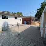 Galvanized Chain-Link on Driveway 