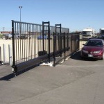 Delta Gate, Powder Coated Black