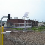 Solar Powered Alpha Gate