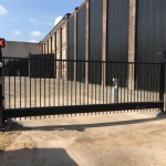 Delta Gate, Powder Coated Black