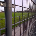 Close-Up of Rampart 280 Welded Wire Fence and Railing 