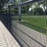 Rampart 280 Welded Wire Railing, Powder Coated Black