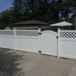 Classic Vinyl Fence with Gate