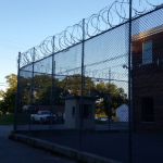 Industrial Chain Link with Barbed Wire 