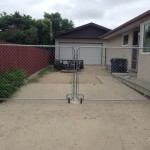 Double Swing Gate with Rollers 